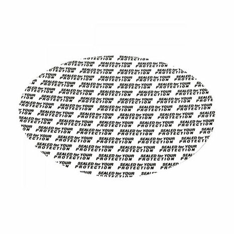 Zegel voor 200 ml Sirius + 1 liter Saturn