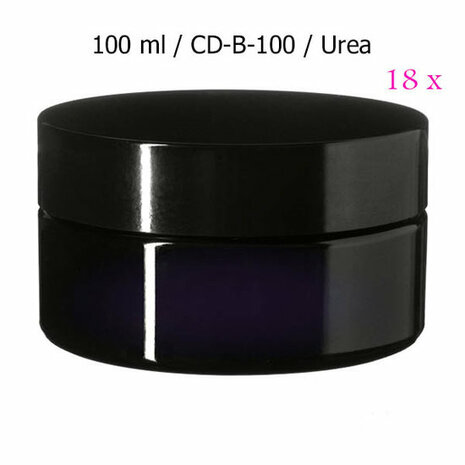 18 x 100 ml brede cosmeticapot Sirius, Miron violet glas CD-B-100 - Just Flow - webwinkel met violet glas, edelsteenremedies, edelstenen, sieraden, pendels, orakelkaarten, wierook, smudgekruiden en spirituele artikelen in Vlissingen (Zeeland)