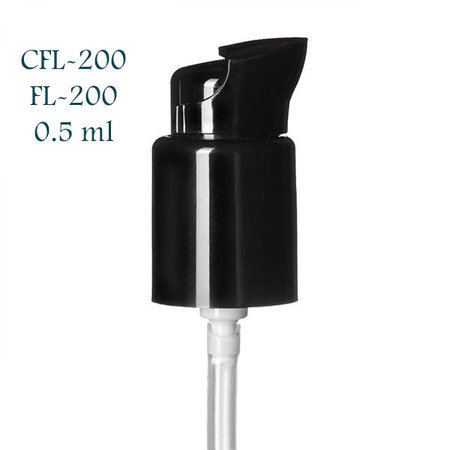 Pompdop 200 ml Miron violet glas flessen Virgo (CFL-200) en Orion (FL-200), GCMI24