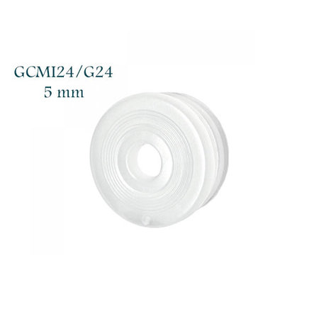 Losse schenkhulp, 5 mm gat, GCMI24, voor 200 ml Miron violet glas fles Draco