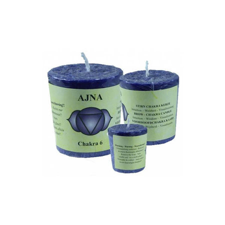 Votive kaarsje 6e chakra