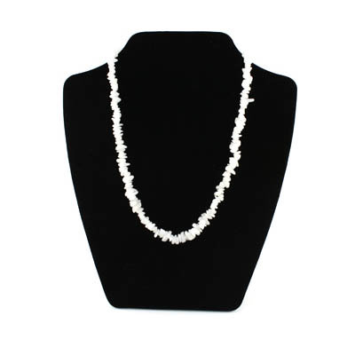 Witte aventurijn splitketting 45 cm