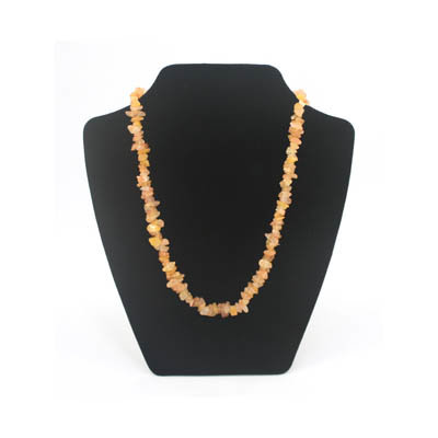Licht oranje aventurijn splitketting 45 cm