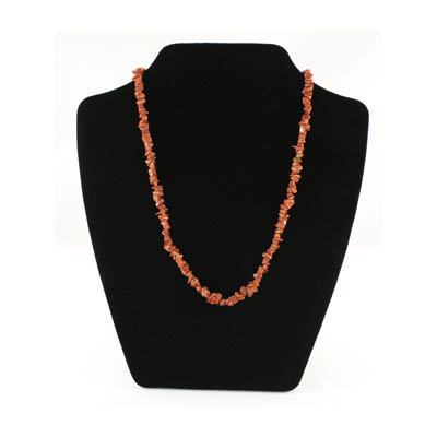 Goudsteen splitketting 45 cm