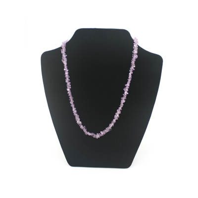 Amethist splitketting 45 cm