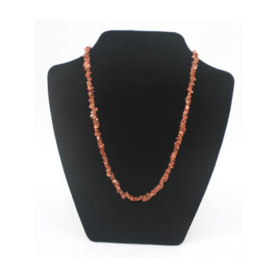 Carneool splitketting 45 cm