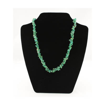 Amazoniet splitketting 45 cm
