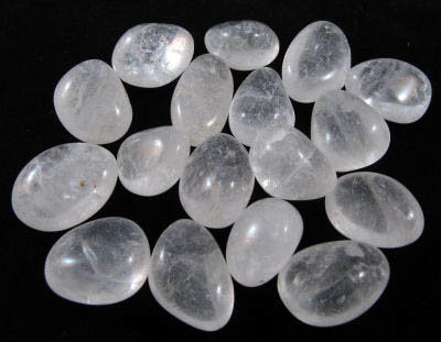 Bergkristal trommelsteen 12-15 gram