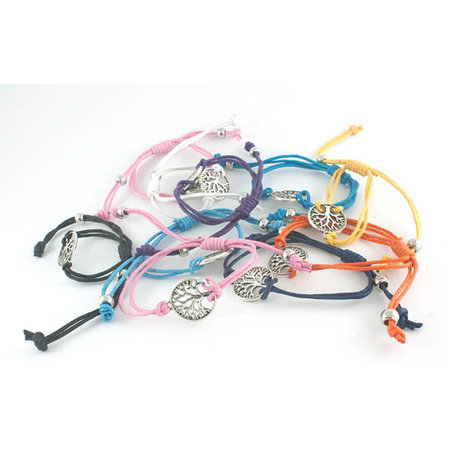 Levensboom armbandje, verschillende kleuren