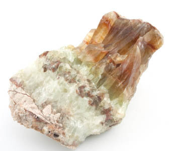 Bruin-groen-honing calciet 250-275 gram