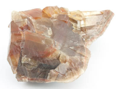 Bruin-groen-honing calciet 250-275 gram
