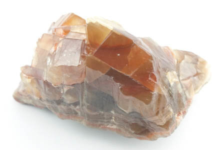 Bruin-groen-honing calciet 250-275 gram