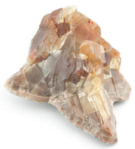 Bruin-groen-honing calciet 250-275 gram