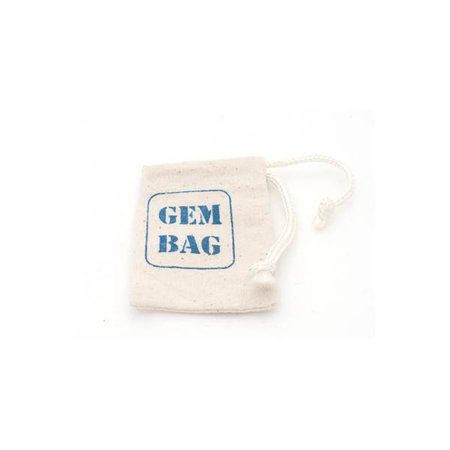 Katoenen buideltje 'Gembag' 4 x 5 cm