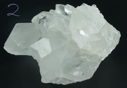 Bergkristal Cluster 128-139 gram