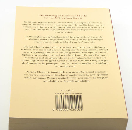 De terugkeer van de rishi - Deepak Chopra
