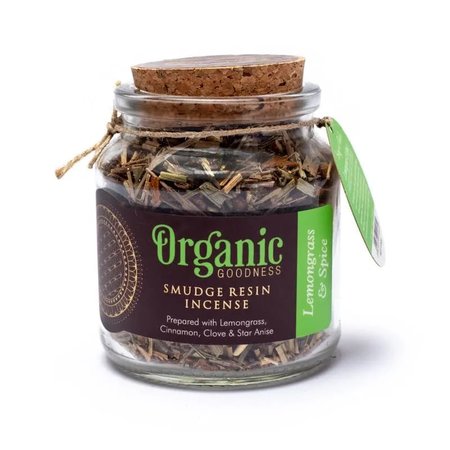 Lemongrass & Herbs Smudge Natural Incense, 40 g