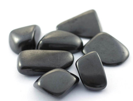 Shungit / shungite trommelsteen 30-40 gram