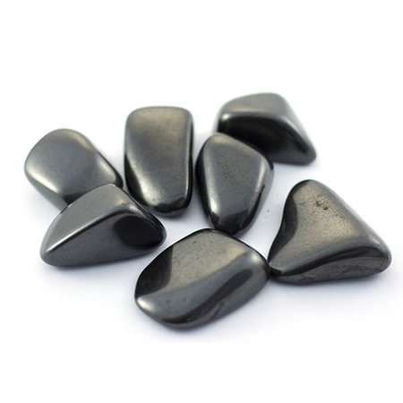 Shungit / shungite trommelsteen 30-40 gram