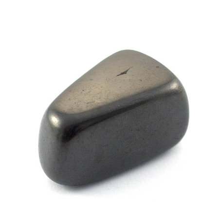 Shungit / shungite trommelsteen, ca 65 gram