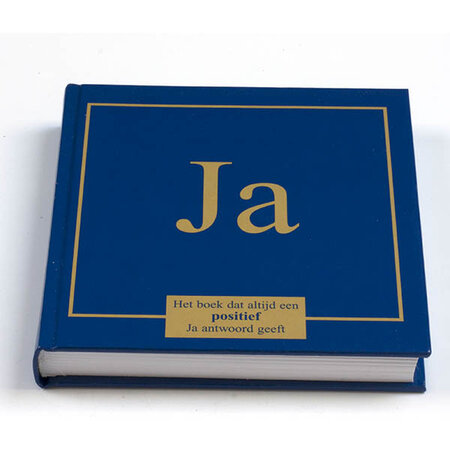 Ja, het boek dat altijd een positief ja – antwoord geeft