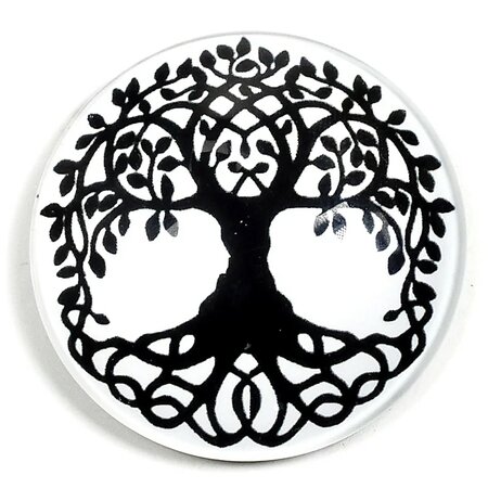 Magneet decoratie Boom des Levens, 4 cm