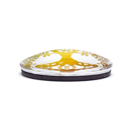 Magneet decoratie Boom des Levens, 4 cm, goudkleur