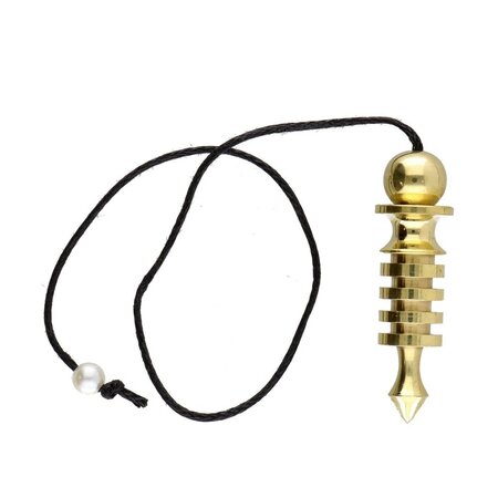 Isis pendel met 4 ringen, goudkleur