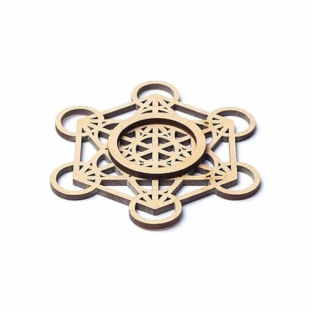 Edelsteenbol houder Metatron's kubus