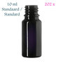 202 x 10 ml Orion DIN18 fles, 63mm hoog - Miron violet glas