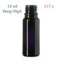 217 x hoge 10ml DIN18 fles, Miron violet glas FL-10-70