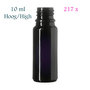 217 x 10 ml Orion DIN18 bottle - 70 mm high - Miron violet glass