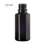 20 ml Orion DIN18 fles, Miron violet glas