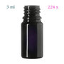 224 x 5 ml DIN18 fles, Miron violet glas FL-5  - safe-pack