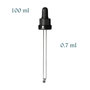 0.7 ml Orion 100 ml pipetdop, dosering 0,7 ml, Miron