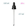 48 x 0,7 ml Orion 100 ml pipetdop, Miron