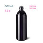 12 x 500 ml Aquarius water bottle, Miron violet glass