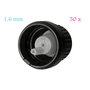 50 x Miron series 3 DIN18 dropper cap - 1.6 mm