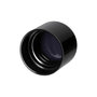 Glossy DIN18 screw cap /w violet inlay, Miron SVE-L-D18-E-SW