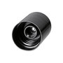 Miron DIN 18 screw cap with roll-on fitment, black fitment /w metal ball