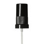 Miron spraydop Classic met zwart kapje. Voor Orion flessen, DIN18, dosering 0,10 ml