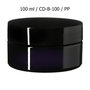 100 ml Sirius Cosmetic Jar, Miron Violet Glass