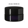 15 ml Sirius Cosmetic Jar, Miron Violet Glass