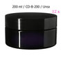 12 x 200 ml Sirius Cosmetic Jar, Miron Violet Glass