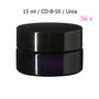 56 x 15 ml Sirius Cosmetic Jar, Miron Violet Glass