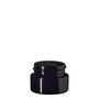 5 ml Ceres Cosmetic Jar w/ Modern Lid, Miron Violet Glass