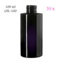 53 x 100 ml Virgo Cosmetic Bottle, Miron Violet Glass