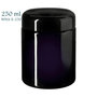 250 ml Saturn wijdhalspot, Miron violet glas