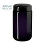 400 ml wijdhalspot Saturn, extra wijd model, Miron violet glas WHA-E-400