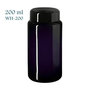 200 ml jar Carina, Miron violet glass WH-200